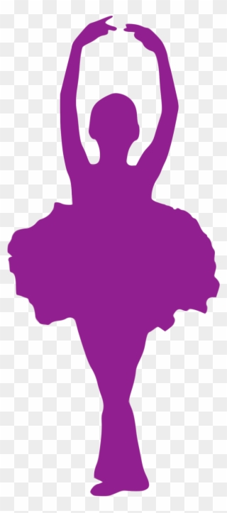 This Free Icons Png Design Of Silhouette Danse 36 - Purple Silhouette Ballerina Clipart