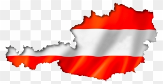 Hd Map Flag - Austria Map Flag Clipart