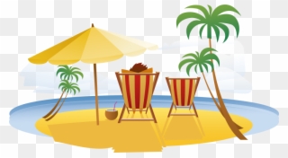 Free Png Beach - Summer Vacation Png Clipart