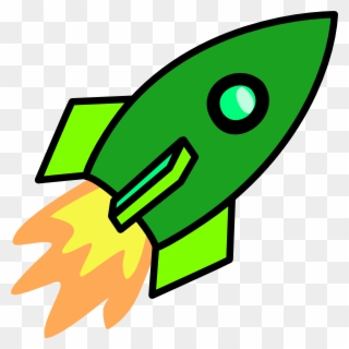 Green Rocket Clip Art - Sky Science Grade 6 - Png Download