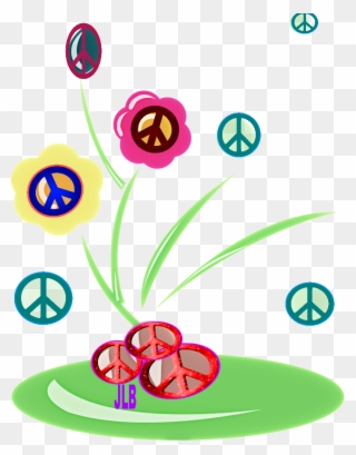 Peace Sign Clipart Nirvana - Peace Symbols - Png Download