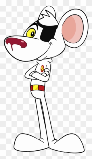 Danger Mouse Arms Crossed - Danger Mouse Clipart - Png Download