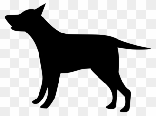 Dog Breed Black Silhouette Clip Art - Guard Dog - Png Download