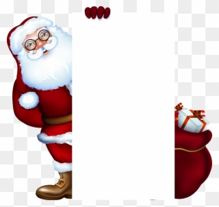 Father Christmas, Christmas Fun, Saint Nicholas, Free - Papai Noel Com Promoção Clipart