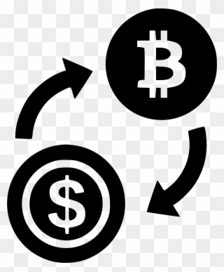Free Svg Icon Bitcoin - Bitcoin Exchange Icon Clipart