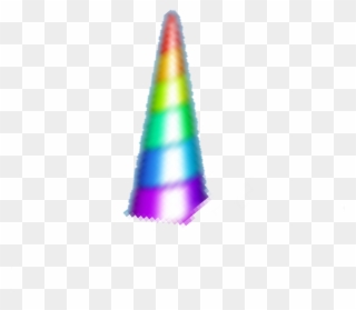 Unicorn Horn Clipart Rainbow - Triangle - Png Download