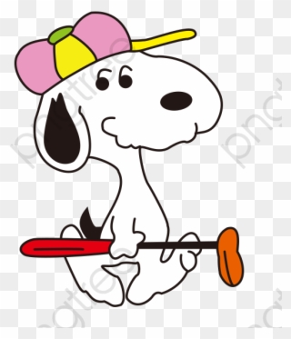 Cartoon Snoopy, Cartoon Clipart, Cartoon Puppy, Golf - ส นู ป ปี้ Png Transparent Png