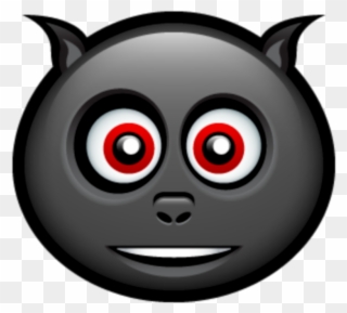 #mq #head #black #demon #devil - Bat Icon Clipart