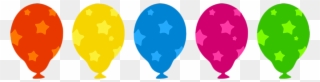 Color Balloon, Colorfull Balloons Png, Pngs, Balloons - Globos De Cumpleaños Vectorizados Png Clipart