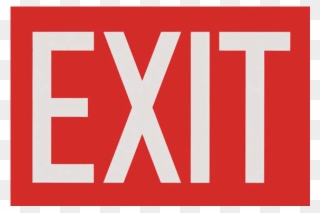 "exit\ - Exit Signs Clipart