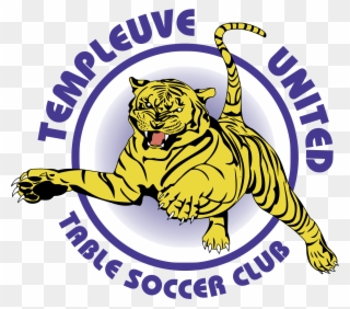 Templeuve United Table Soccer Club Logo Png Transparent - Tiger Coloring Pages Clipart