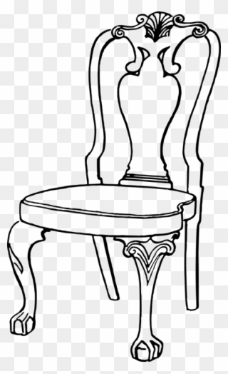 Coloring Book Chair Table Colouring Pages Drawing - Colouring Pics Of Chair Clipart
