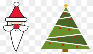 Clipart Deco Noel Gratuit Amp Clip Art Images - Triangle Christmas Tree Clipart - Png Download