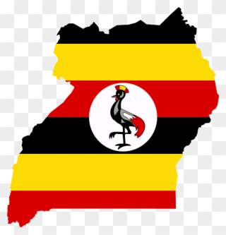 Anyway, I Asked My New Acquaintance How She Rated Kenya - Uganda Map And Flag Clipart