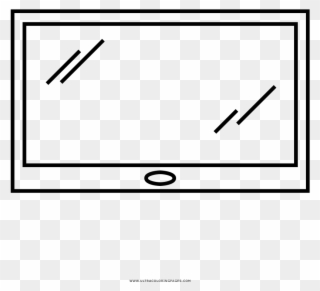 Tv Coloring Page Ultra Coloring Pages - Television Clipart