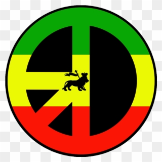 Weed Symbol Wallpaper - Peace Reggae Clipart