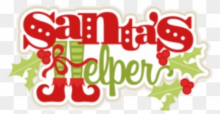 Santa's Helper Cliparts - Santas Helpers - Png Download