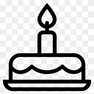Gâteau D'anniversaire Icon - Торт Иконка Png Clipart