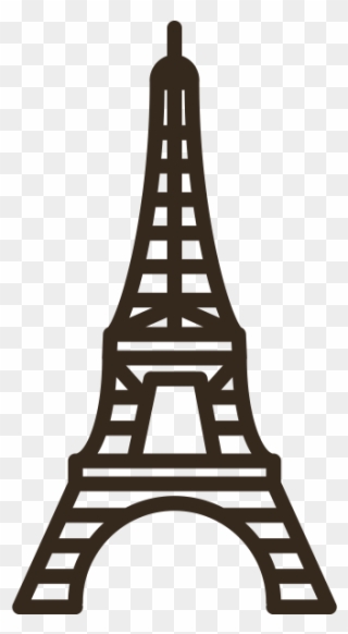 Eiffel Tower Minimalist Clipart