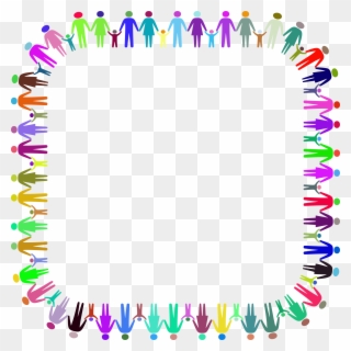 Big Image - Clipart Holding Hands Unity - Png Download