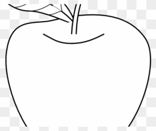 Apple Iphone Clipart Outline - Apple - Png Download