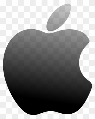 Apple Logo Outline - Apple Logo File Png Clipart