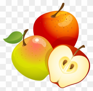 Clipart Apples Orange - Apples And Honey And Shofar - Png Download