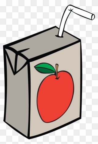 Apple Juice Box - Juice Box Clipart Png Transparent Png