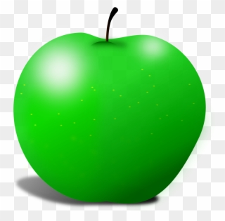 Granny Smith Green Apple Drawing Food - Clip Art - Png Download