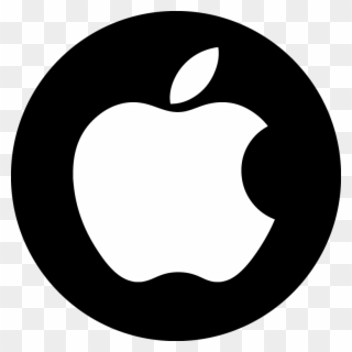 Apple Logo White Png Clip Art Transparent Library - Apple Png Transparent Logo