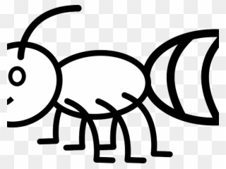 Ants Clipart Carton - Ant Picture For Colouring - Png Download