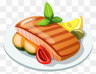 Dinner Plate Clipart Main Course - Food Png Clipart Transparent Png