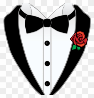 Tuxedo Groom Or Groomsman Wedding Party T Shirt Clipart