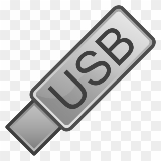 Free Vector Usb Flash Drive Icon Clip Art - Flash Drive Transparent Icon - Png Download
