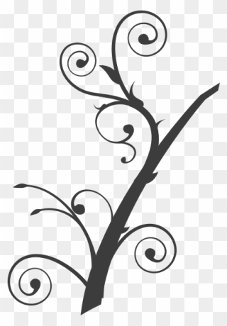 Branch Drawing Tree Silhouette Computer Icons - Tree Branch Clip Art - Png Download