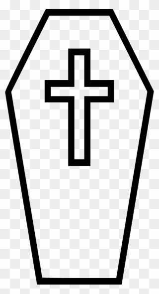 Jpg Free Library Coffin Vector Flash Art - Transparent Outline Of Bible Clipart