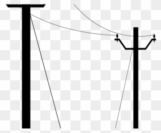 Streetlight Clipart Electric Post - Electricity - Png Download