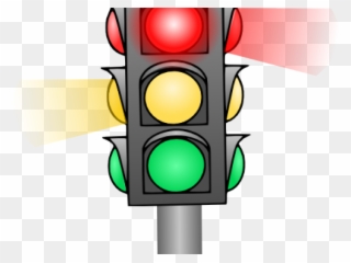 Traffic Light Clipart Lightclip Art - Traffic Light No Background - Png Download