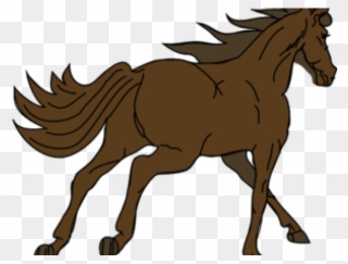 Horse Clipart Light Brown - Running Horse Gif Png Transparent Png