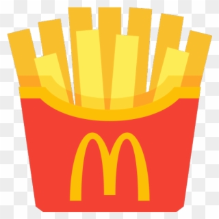 Mcdonalds Clipart Fries - Mcdonalds French Fries Vector - Png Download
