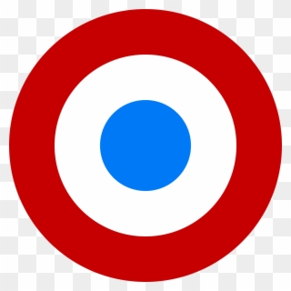 Open - French Air Force Roundel Clipart