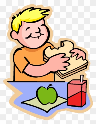 Meal Clipart Lunch Class - Lunch Cartoon - Png Download