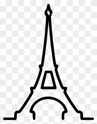 Paris Eiffel Comments - Icone Paris Clipart