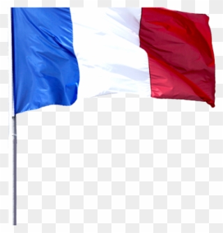 French Clipart Transparent Background - Flag - Png Download