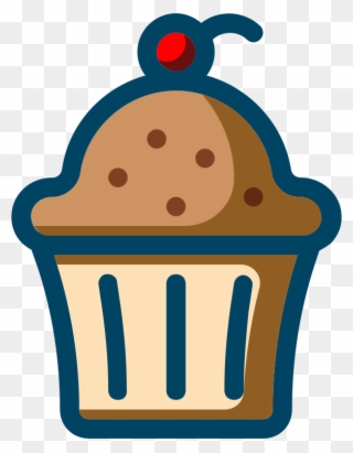 Cupcake Frosting & Icing Bakery Computer Icons - Clip Art Cupcake Png Transparent Png