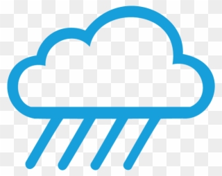 Cloud Rain Icons - Rain Water Harvesting Png Clipart