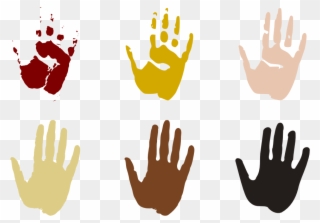 Permalink To Diversity Clipart - Hand Clip Art - Png Download