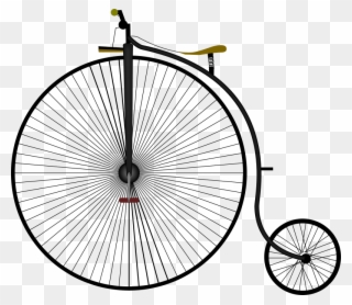 Get Notified Of Exclusive Freebies - Penny Farthing Bike Png Clipart