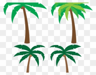 Love Wood Clipart Palm Tree - Palm Tree Animation Png Transparent Png