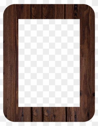 Picture Frames Wood Mirror Tree Drawing - Wood Frames Clipart - Png Download
